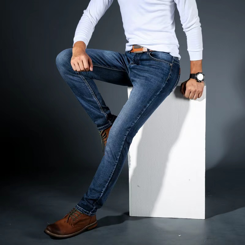 Levis Jeans 501 - Moda masculina calças de brim retas