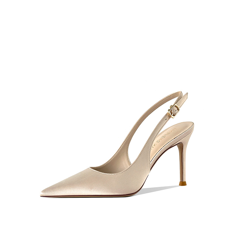 Casual Sandal Leather - Novas Sandálias Femininas de Salto Fino