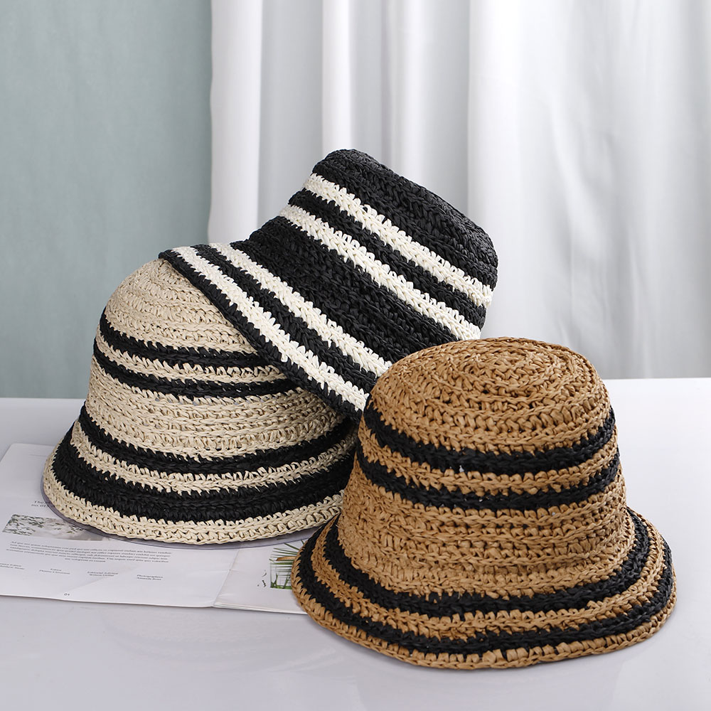 Chapéu de praia das mulheres B - Bucket Hat Straw avaliação e preço