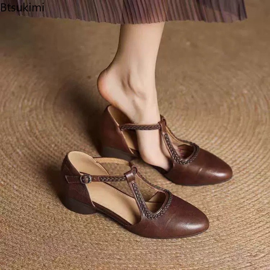 Novas Sandálias Femininas de V - Casual Sandal Leather avaliação e preço