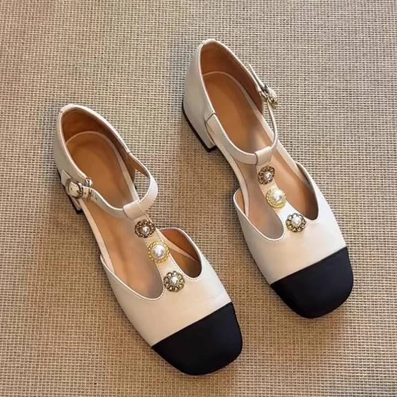 Mulheres dedo do pé quadrado s - Casual Sandal Leather avaliação e preço