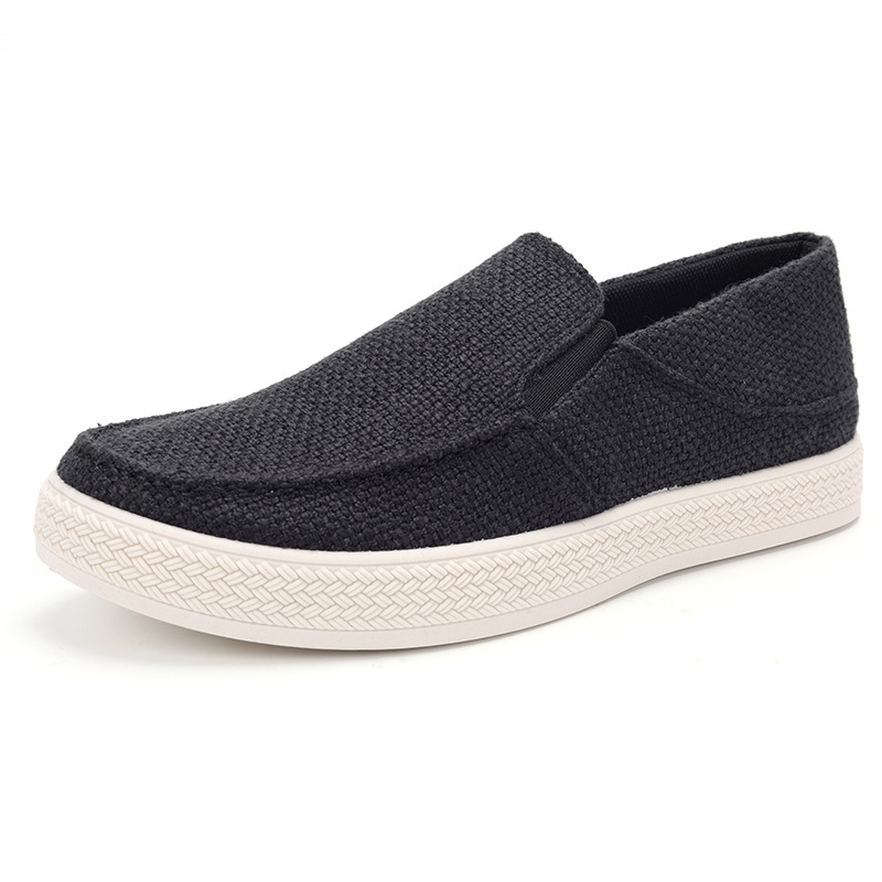 Sapatos masculinos de linho, e - Espadrille Slip On avaliação e preço